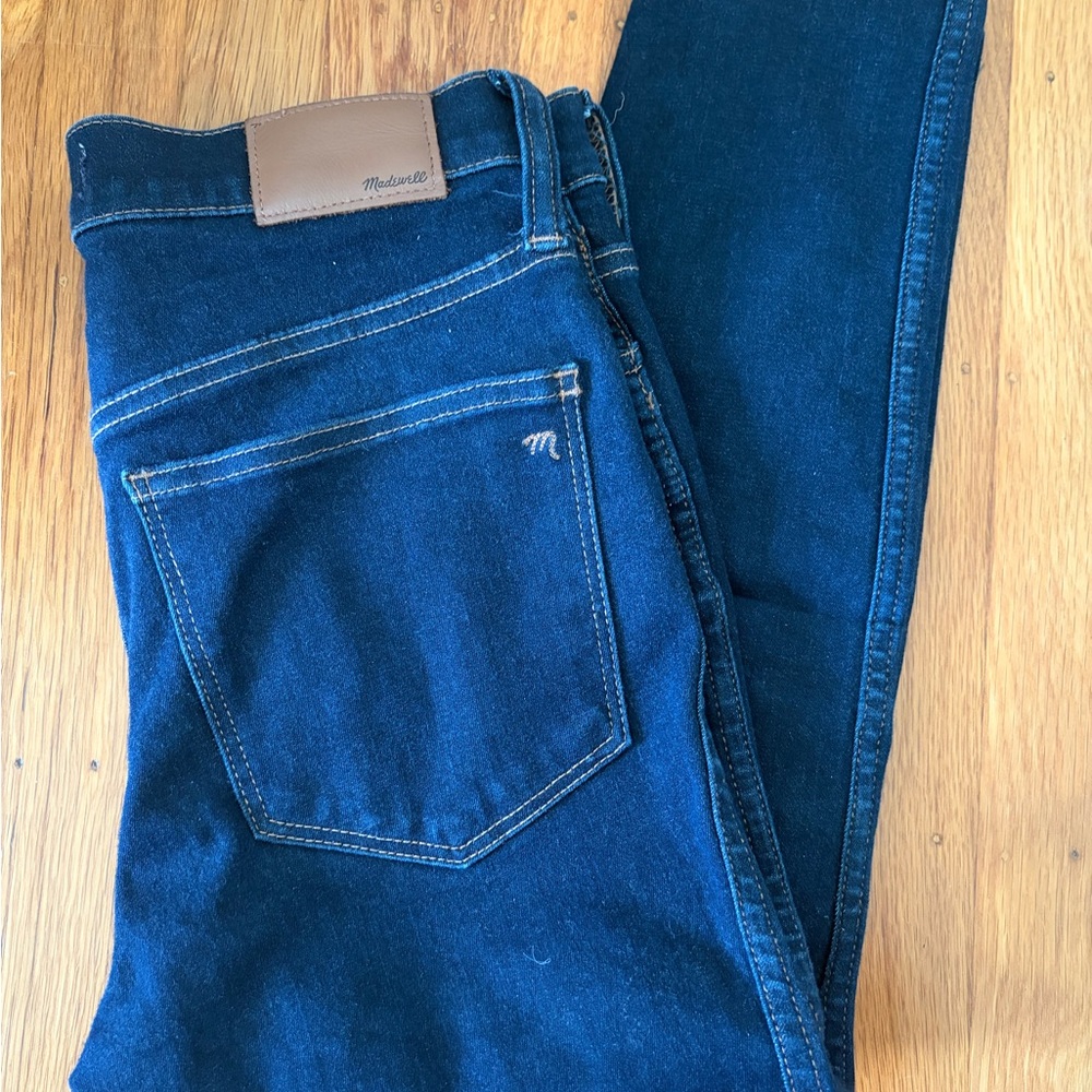 Madewell Dark Blue Womens Roadtripper Jeggings